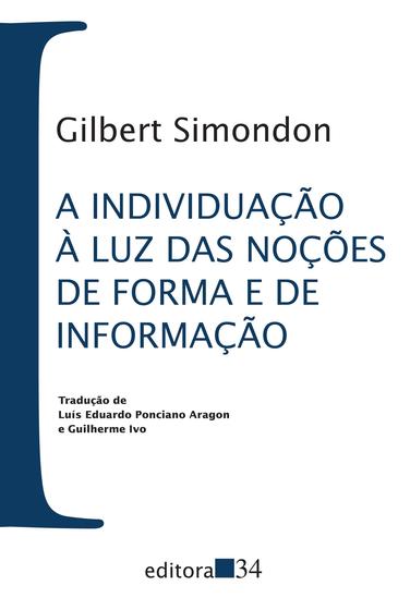 Imagem de Livro - A individuação à luz das noções de forma e de informação