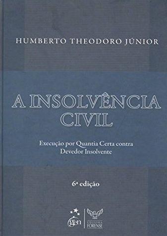 Imagem de Livro - A Insolvencia Civil-Execucao Por Quantia Certa Contra Devedor Insolvente - 6ª Edição 2009