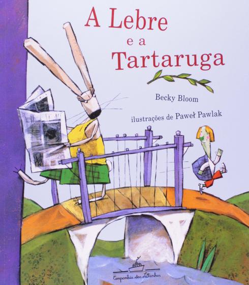 Imagem de Livro - A lebre e a tartaruga