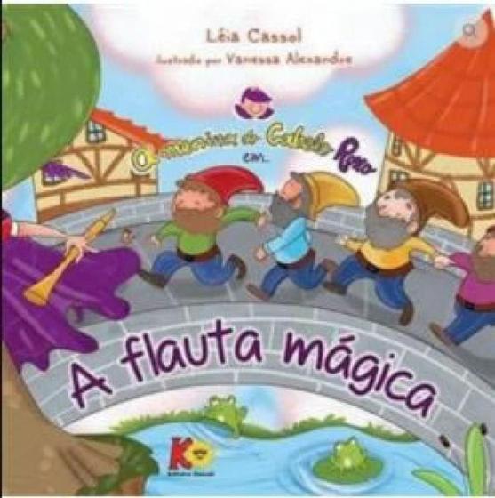 Imagem de Livro - A menina do cabelo Roxo e a Flauta Mágica