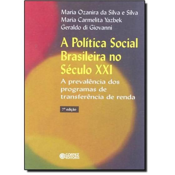 Imagem de Livro - A política social brasileira no século XXI