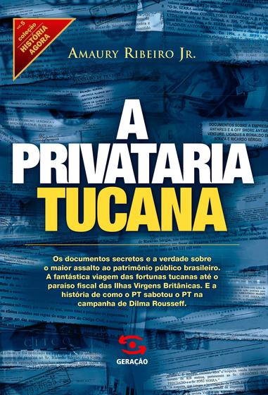 Imagem de Livro - A privataria tucana