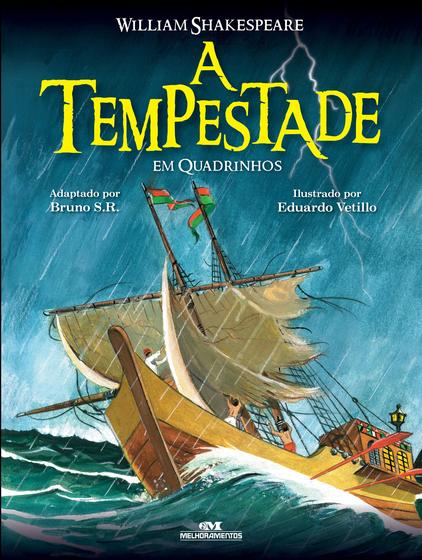 Imagem de Livro - A Tempestade em Quadrinhos