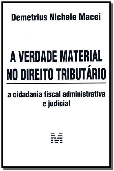 Imagem de Livro - A verdade material no direito tributário - 1 ed./2013