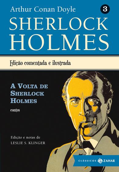 Imagem de Livro - A volta de Sherlock Holmes