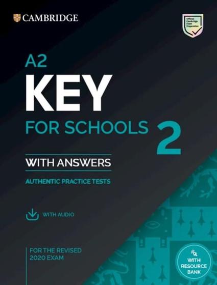 Imagem de Livro - A2 Key For Schools 2 Sb With Answers With Audio With Resource Bank