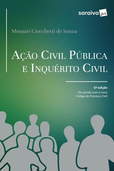 Imagem de Livro - Ação civil pública e inquérito civil