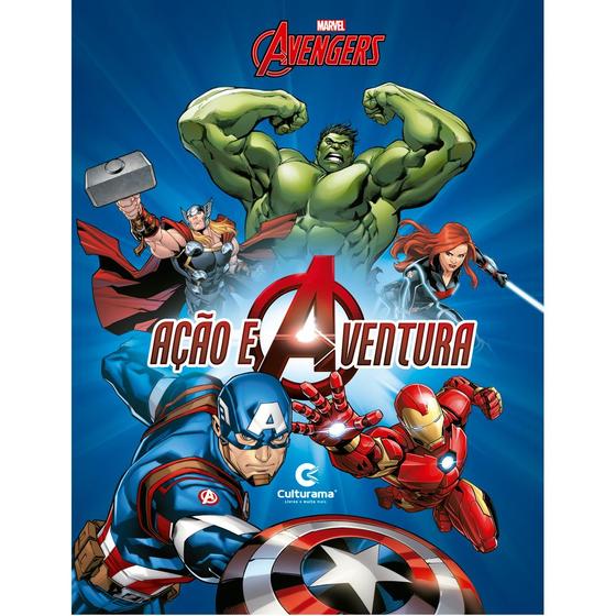 Imagem de Livro - Ação e Aventura Marvel Vingadores