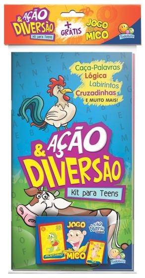 Imagem de Livro - Ação e diversão - kit para teens