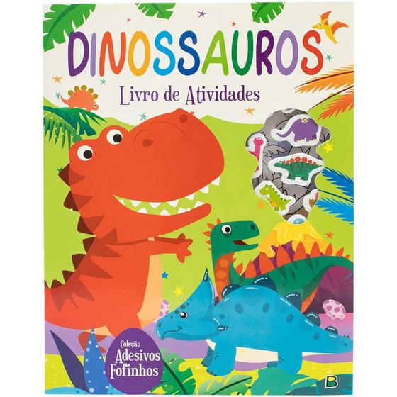 Imagem de Livro - Adesivos Fofinhos: Dinossauros