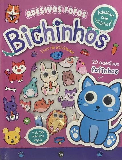 Imagem de Livro - Adesivos Fofos - Bichinhos