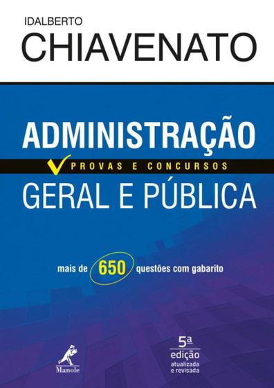 Imagem de Livro - Administração geral e pública