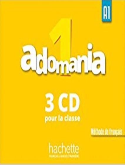 Imagem de Livro - Adomania 1 Cd Audio Classe A1