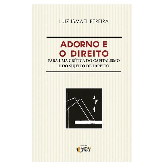 Imagem de Livro - Adorno e o direito