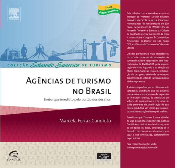 Imagem de Livro - Agências de turismo no Brasil