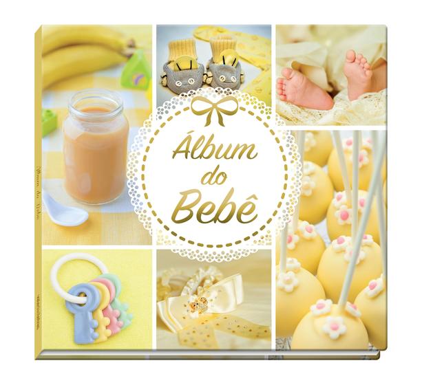 Imagem de Livro - Album Do Bebe - Amarelo