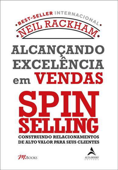 Imagem de Livro - Alcançando excelência em vendas - Spin selling
