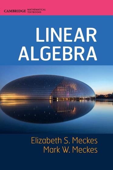 Imagem de Livro: Álgebra linear da Cambridge University Press