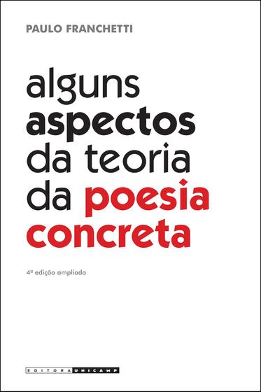 Imagem de Livro - Alguns aspectos da teoria da poesia concreta