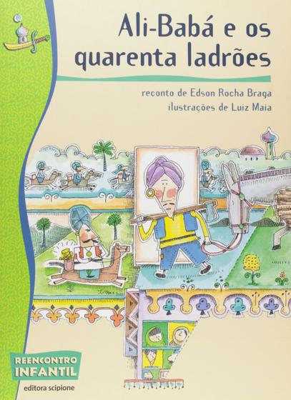 Imagem de Livro - Ali-Babá e os quarenta ladrões