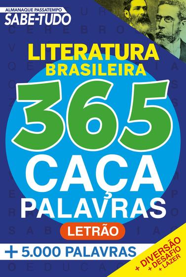 Imagem de Livro - Almanaque Passatempos Sabe-Tudo 365 Caça-Palavras - Literatura Brasileira