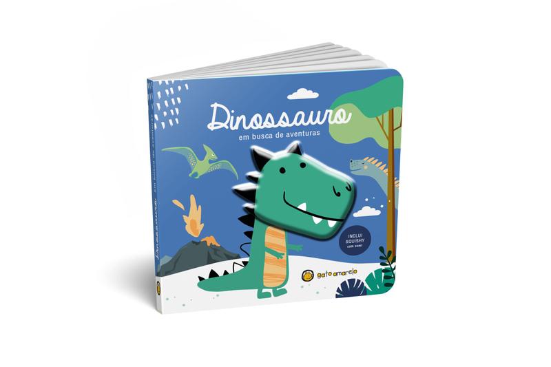 Imagem de Livro - Amigos Squishy - Dinossauro: Em Busca de Aventuras