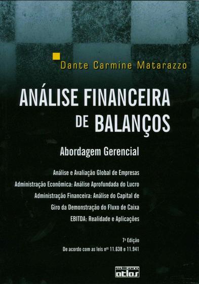 Imagem de Livro - ANÁLISE FINANCEIRA DE BALANÇOS