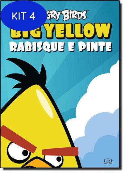 Imagem de Livro - Angry Birds Big Yellow: rabisque e pinte