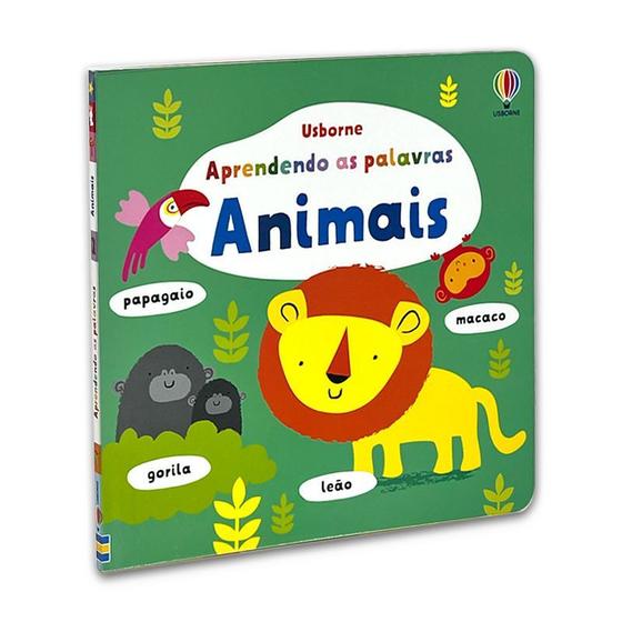 Imagem de Livro - Animais: Aprendendo as palavras