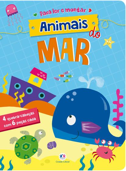 Livro - Animais do mar Menor preço em Livro - Animais do mar