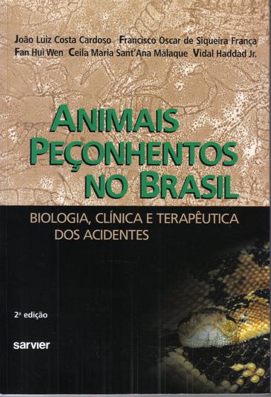Imagem de Livro - Animais peçonhentos no Brasil