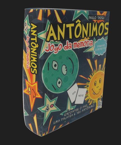 Imagem de Livro - Antônimos jogo da memória