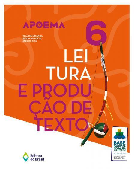 Livro - Apoema leitura e produção de texto - 6º Ano - Ensino fundamental II Menor preço em Livro - Apoema leitura e produção de texto - 6º Ano - Ensino fundamental II