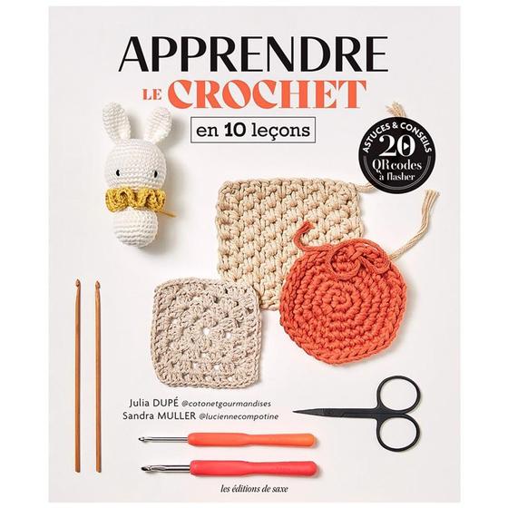 Imagem de Livro Apprendre Le Crochet en 10 Leçons (Aprenda Crochê em 10 Aulas)