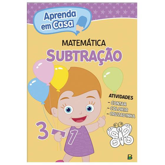 Imagem de Livro - Aprenda em casa Matemática: Subtração