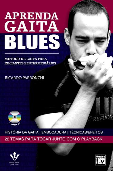 Imagem de Livro - Aprenda Gaita Blues