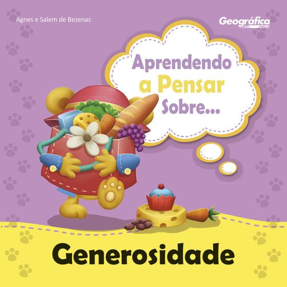 Imagem de Livro - Aprendendo a pensar sobre - Generosidade