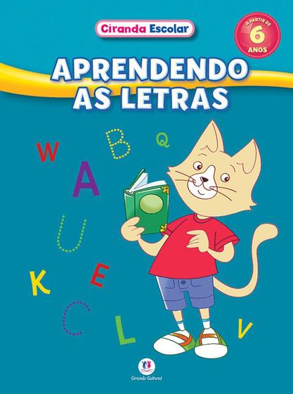 Imagem de Livro - Aprendendo as letras