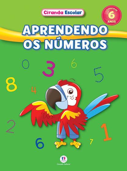 Imagem de Livro - Aprendendo os números