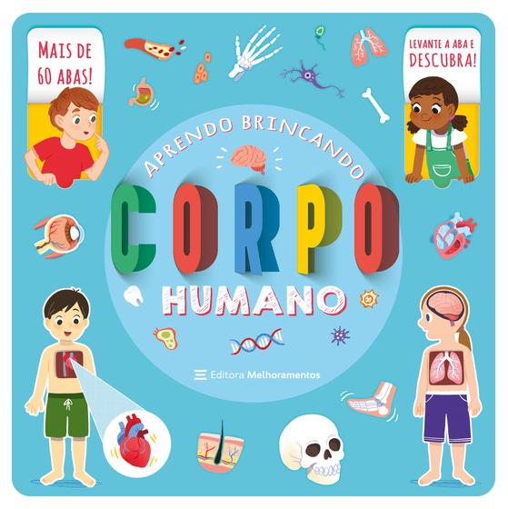 Imagem de Livro - Aprendo Brincando – Corpo Humano