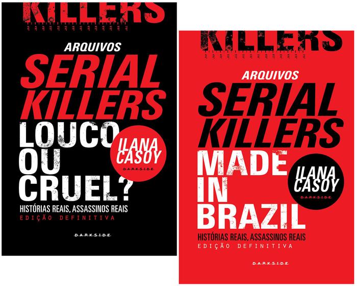 Imagem de Livro Arquivos Serial Killers Made in Brazil + Louco ou Cruel - Darkside
