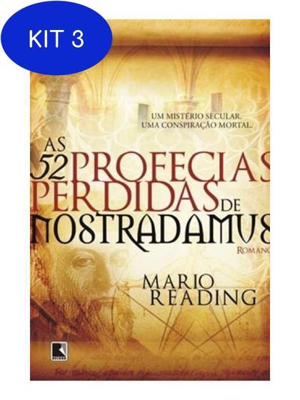 Livro - As 52 profecias perdidas de Nostradamus Menor preço em Livro - As 52 profecias perdidas de Nostradamus