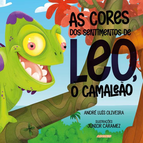 Imagem de Livro As Cores Dos Sentimentos De Leo, O Camaleão - Adonis