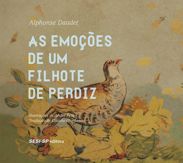 Imagem de Livro - As emoções de um filhote de perdiz