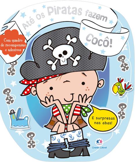 Imagem de Livro - Até os piratas fazem cocô!