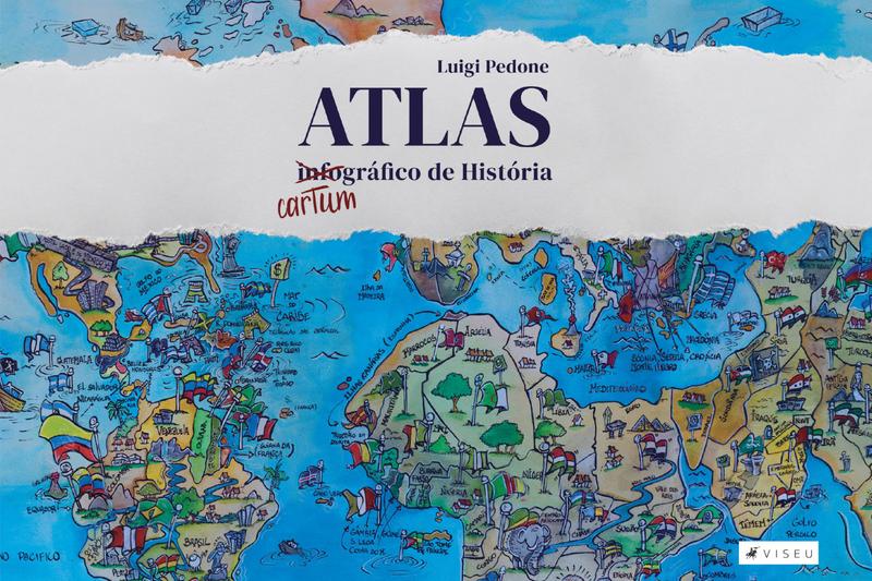 Imagem de Livro - Atlas: cartum gráfico de História