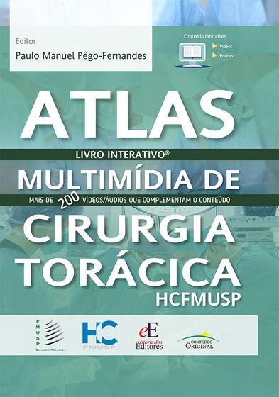 Imagem de Livro - Atlas de Multimidia de Cirurgia Toracica HCFMUSP