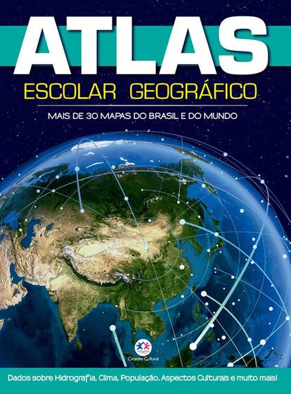 Imagem de Livro - Atlas Escolar Geográfico 48p