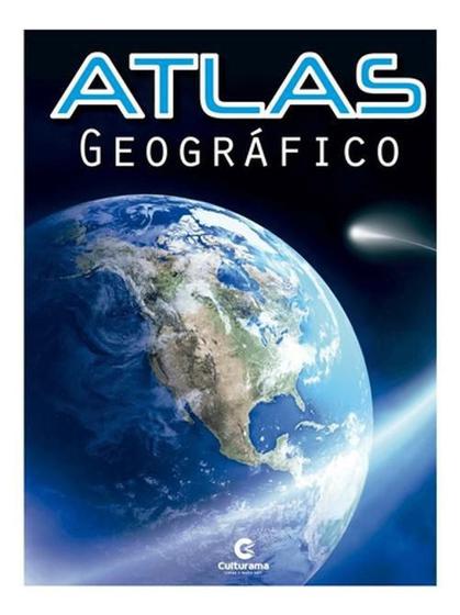 Imagem de Livro Atlas Geográfico - Bandeiras E Mapas Do Brasil E Mundo