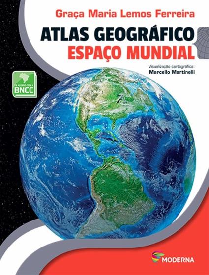 Imagem de Livro Atlas Geográfico: Espaço mundial - Graça Maria Lemos Ferreira